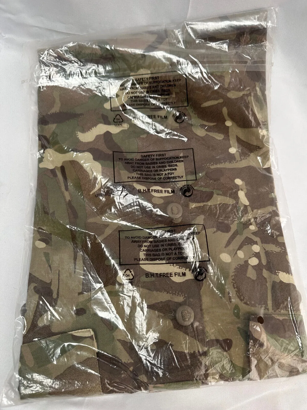 Genuine British Army MTP Barrack Shirt - Size 180/115 - New Old Stock