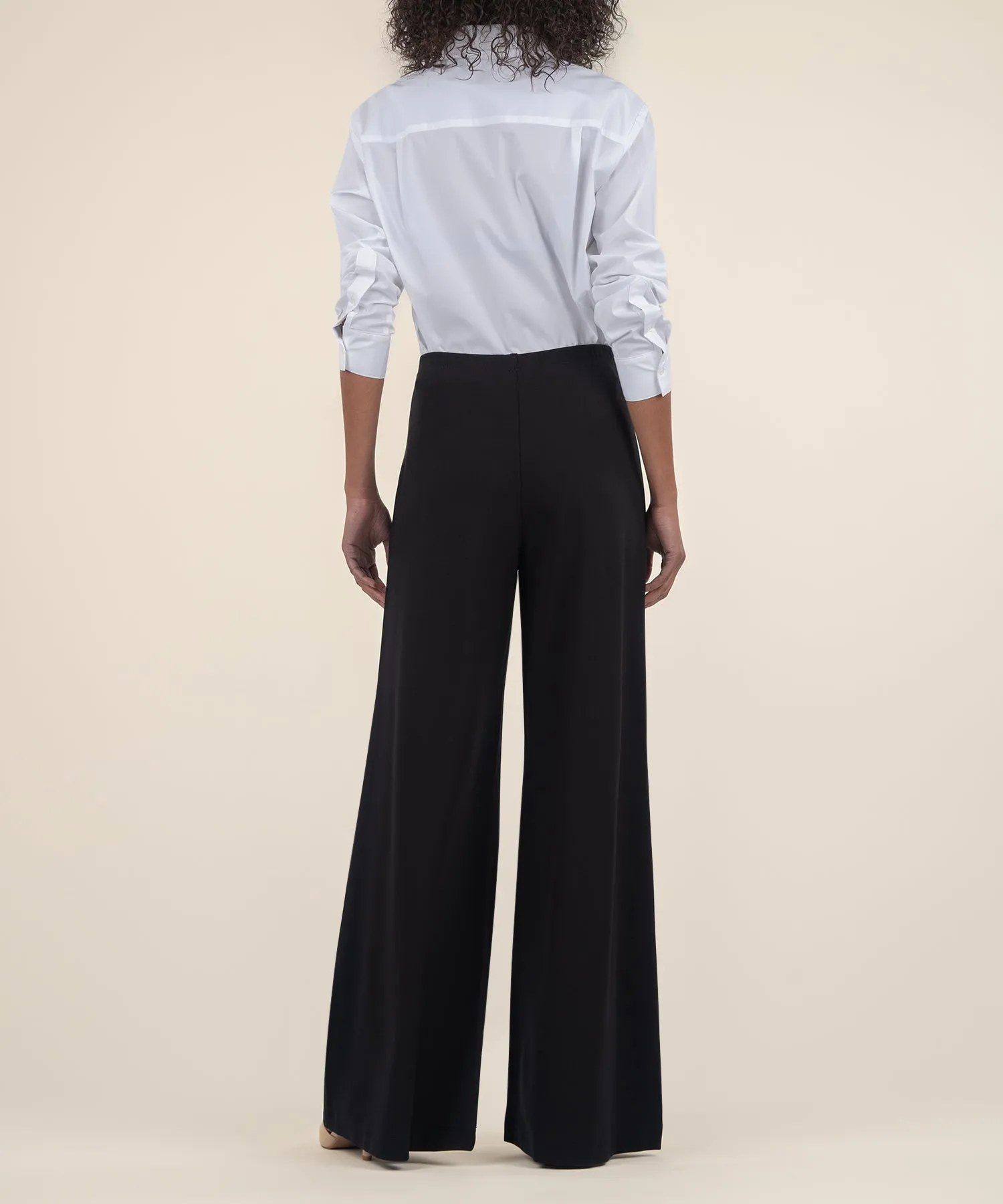 Geri High Rise Wide Leg Pant