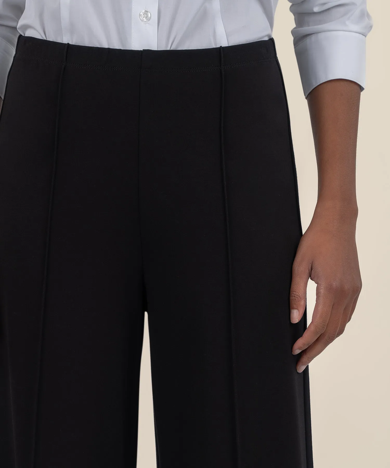 Geri High Rise Wide Leg Pant