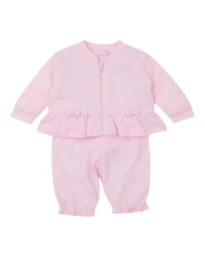 Girls 2-piece pink tracksuit