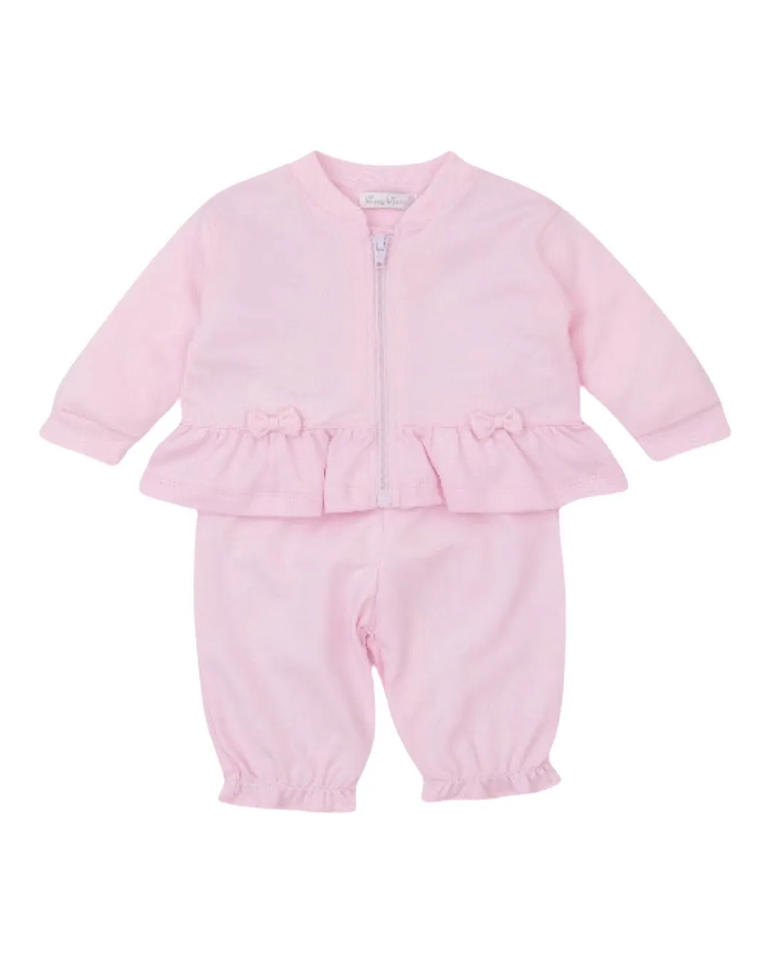 Girls 2-piece pink tracksuit