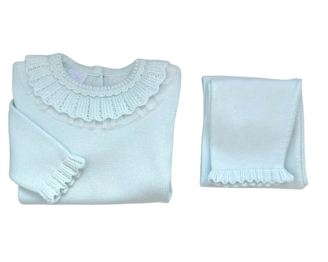 Girls Knitted Trouser Set