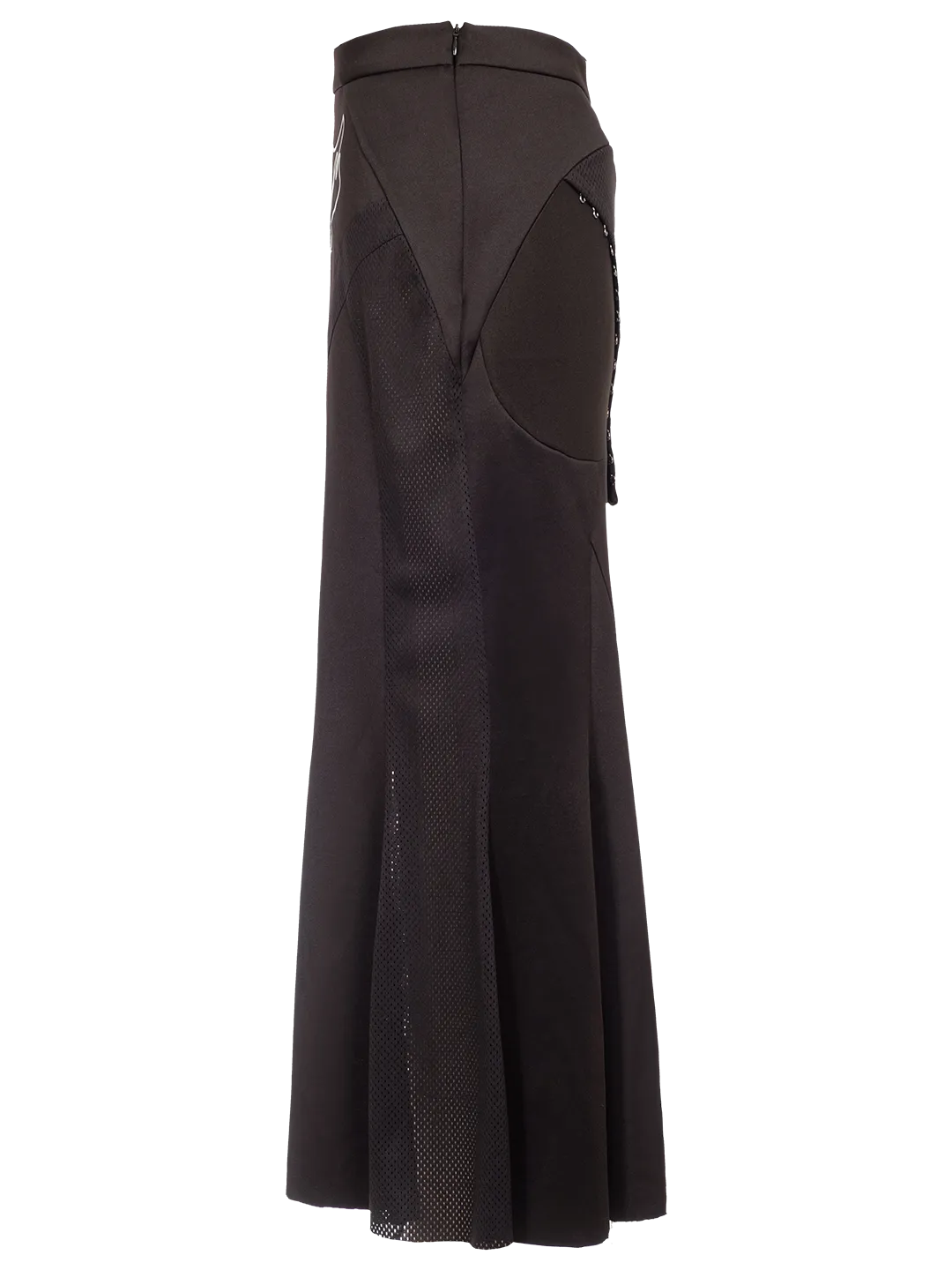Godet Midi Skirt