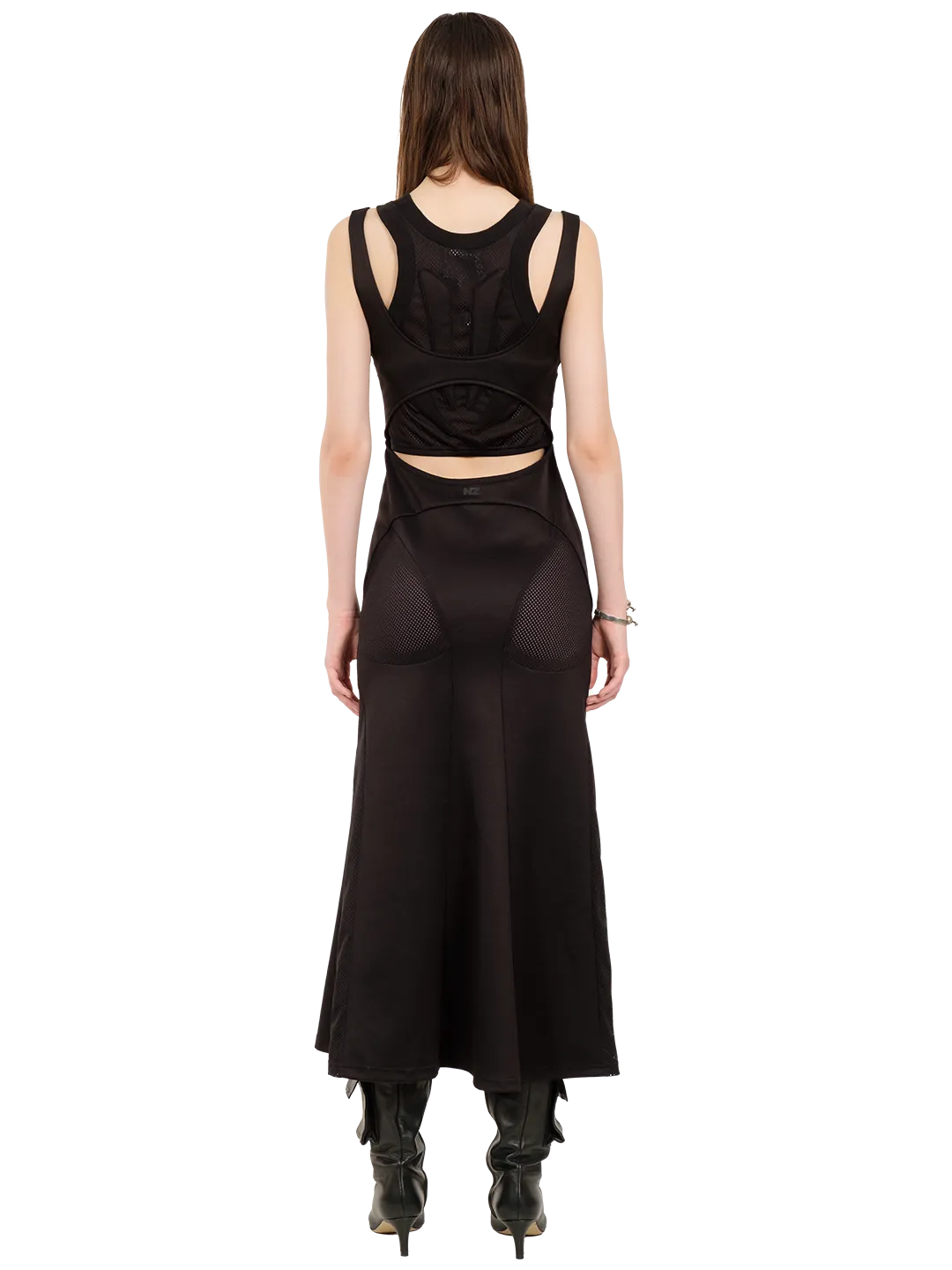 Godet Midi Skirt