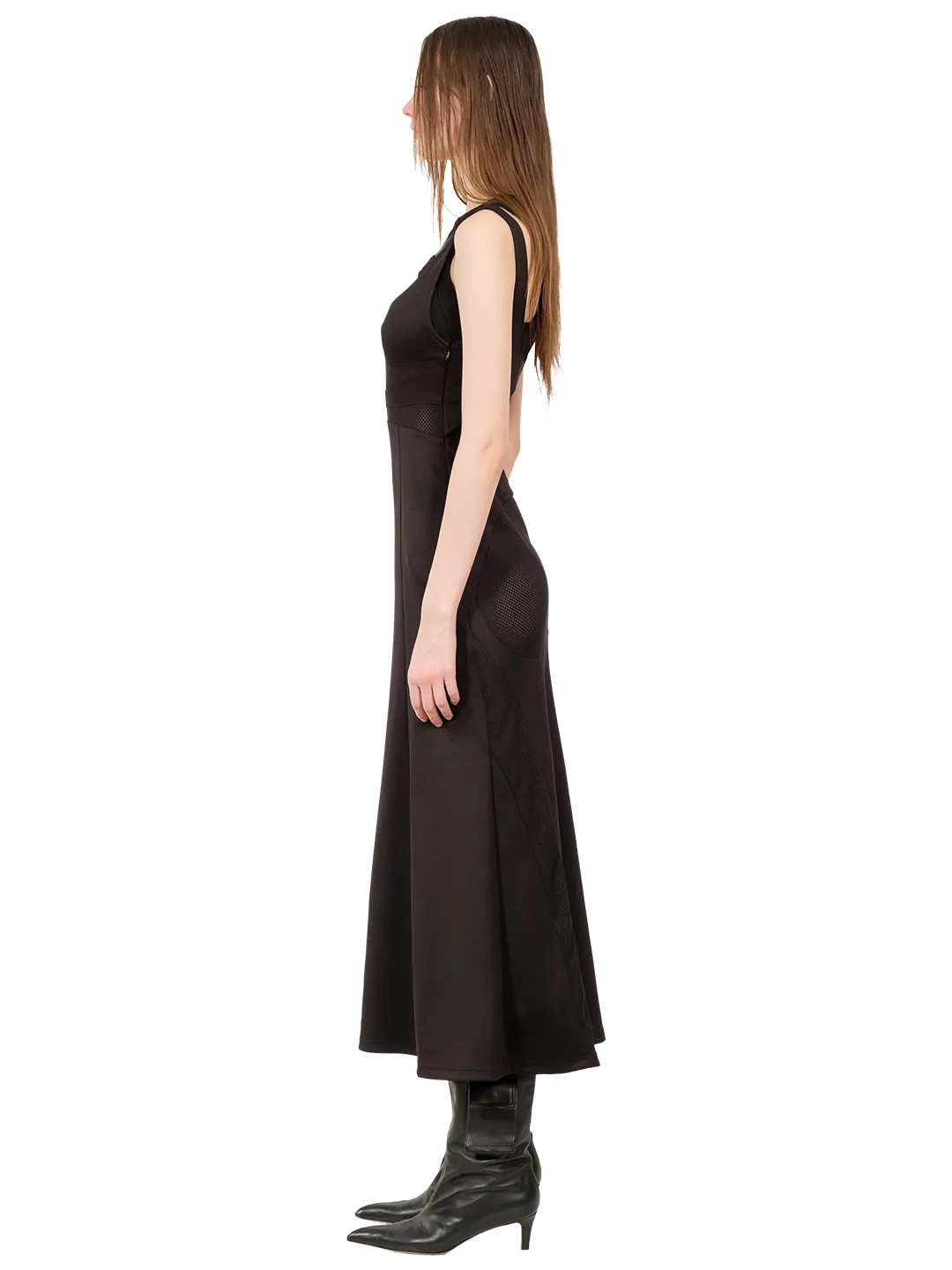 Godet Midi Skirt