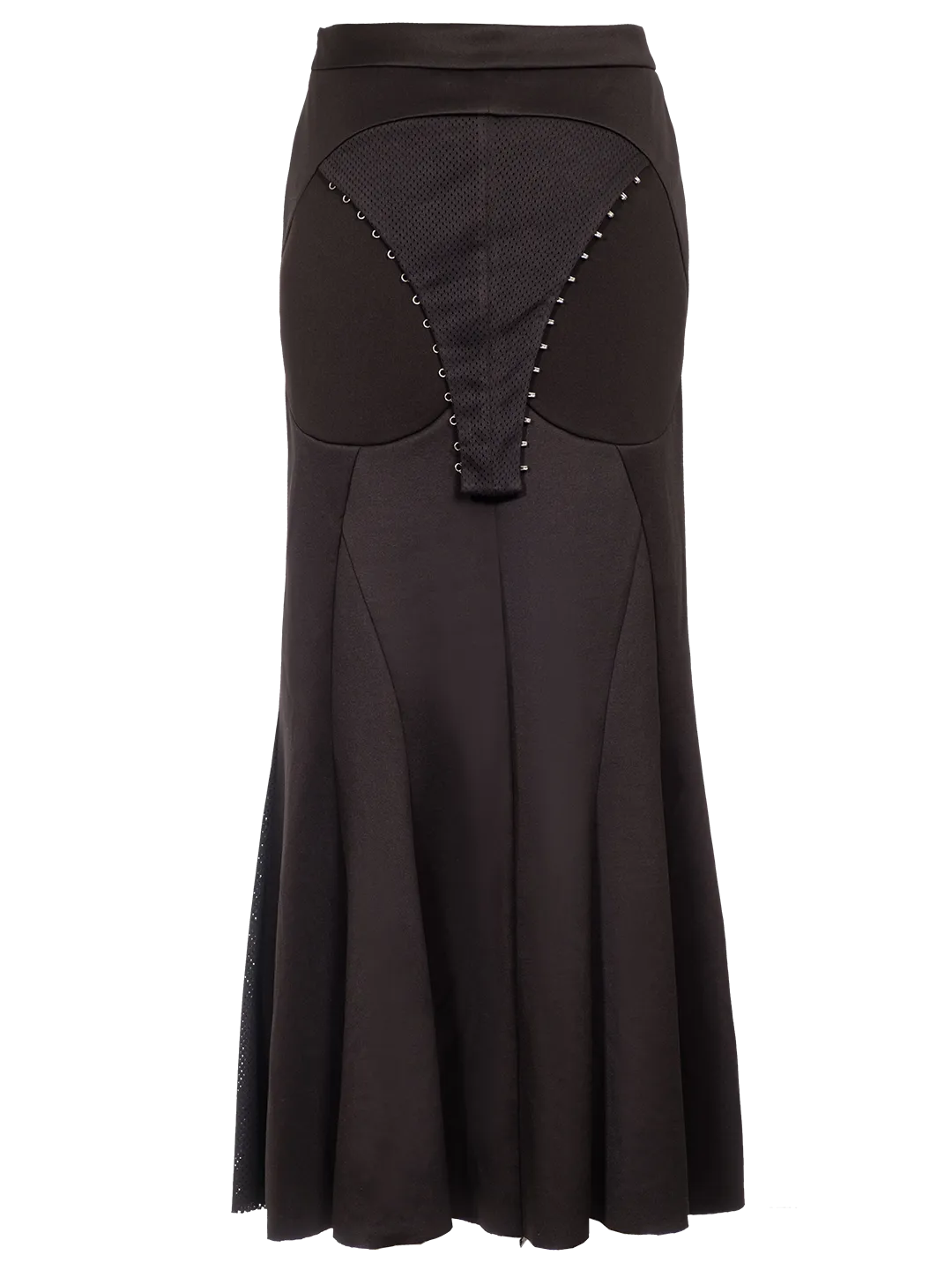 Godet Midi Skirt