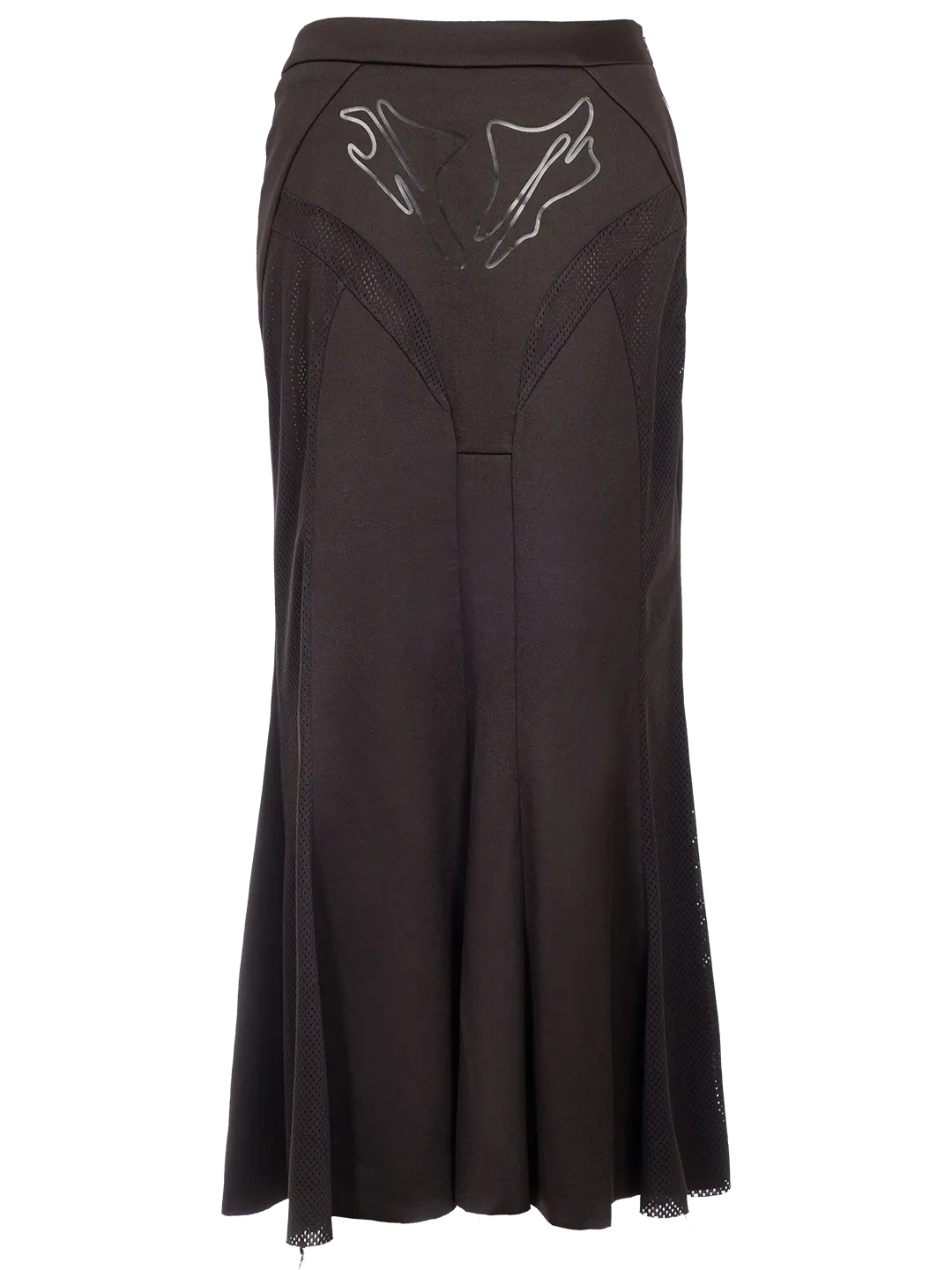 Godet Midi Skirt