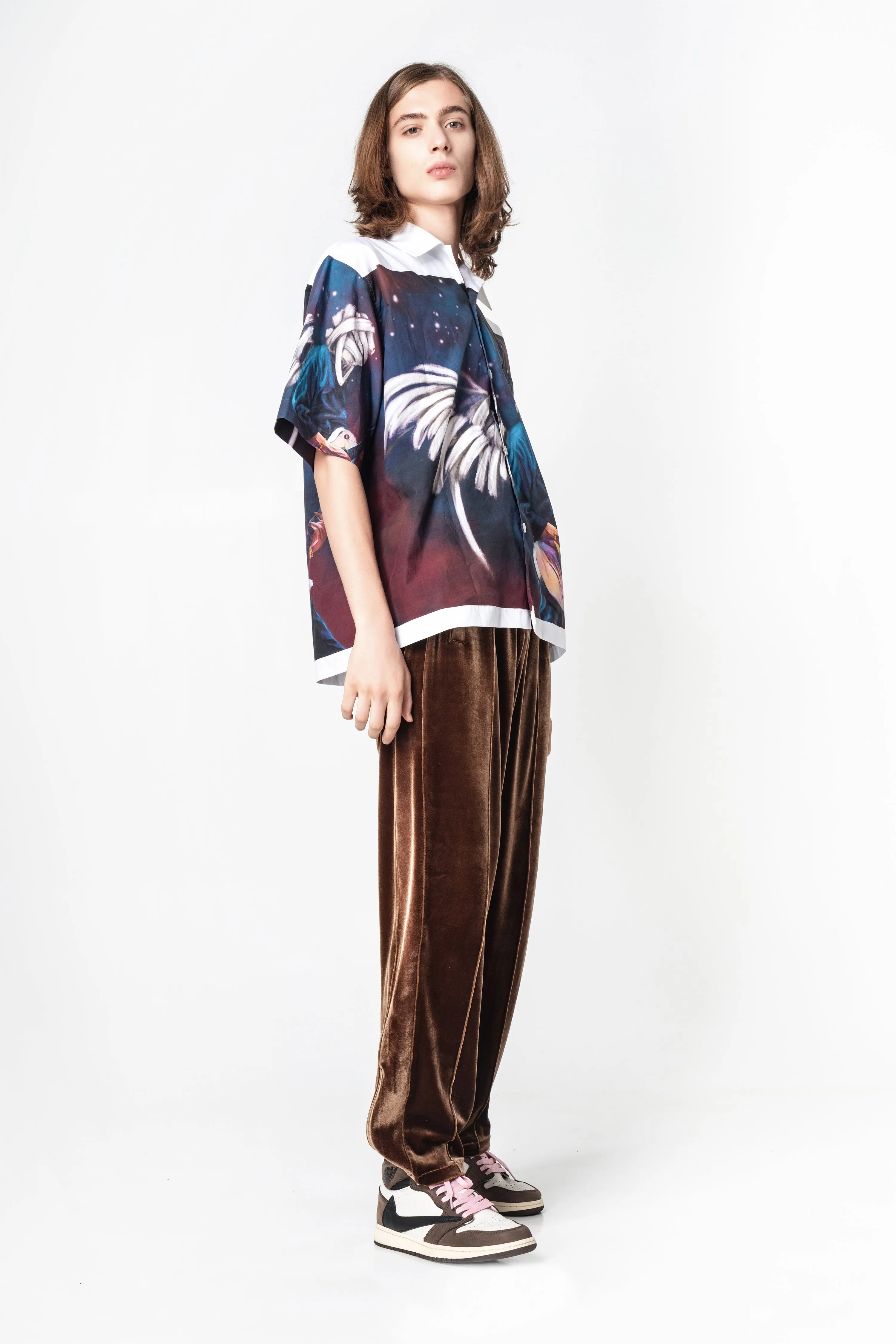 Golden Velvet Trousers