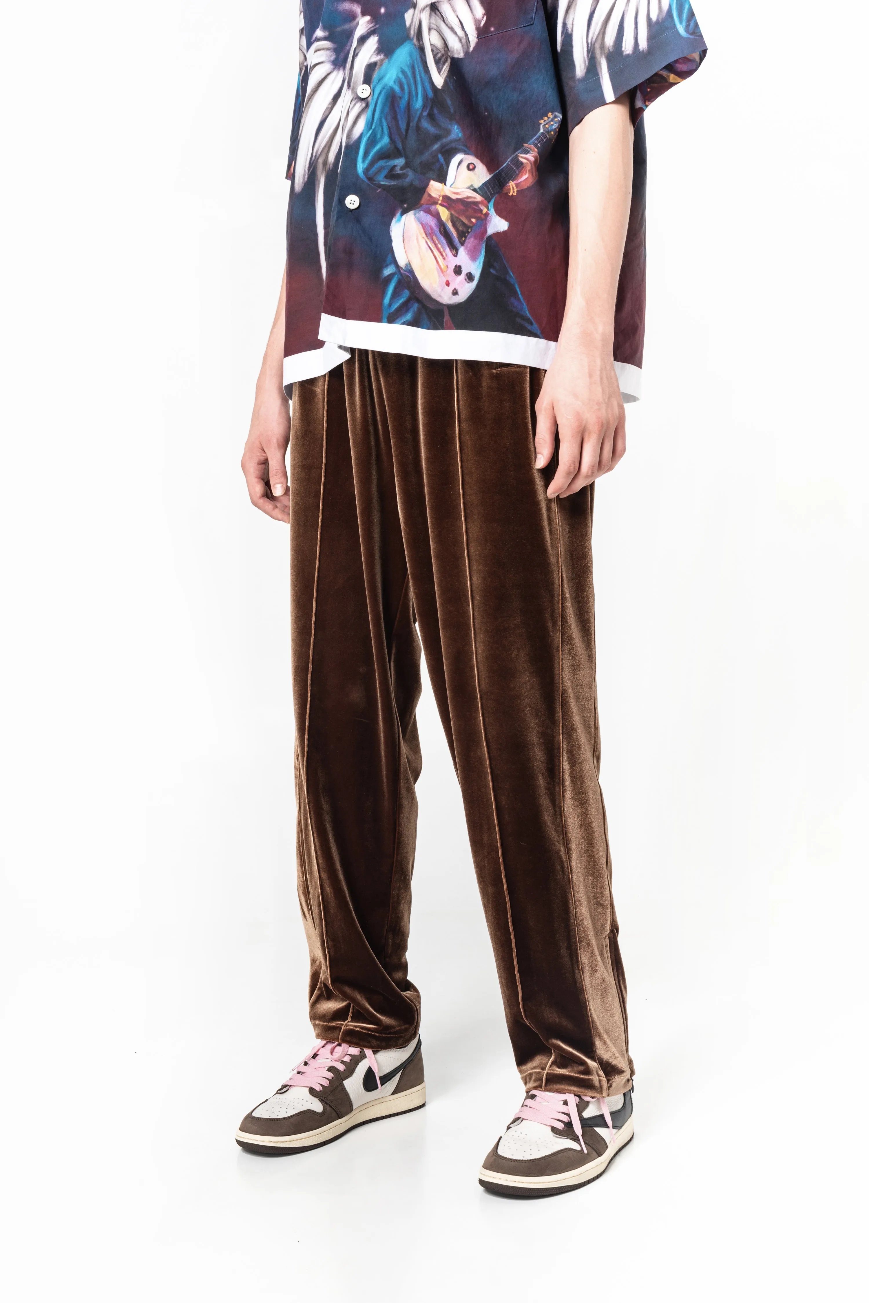 Golden Velvet Trousers