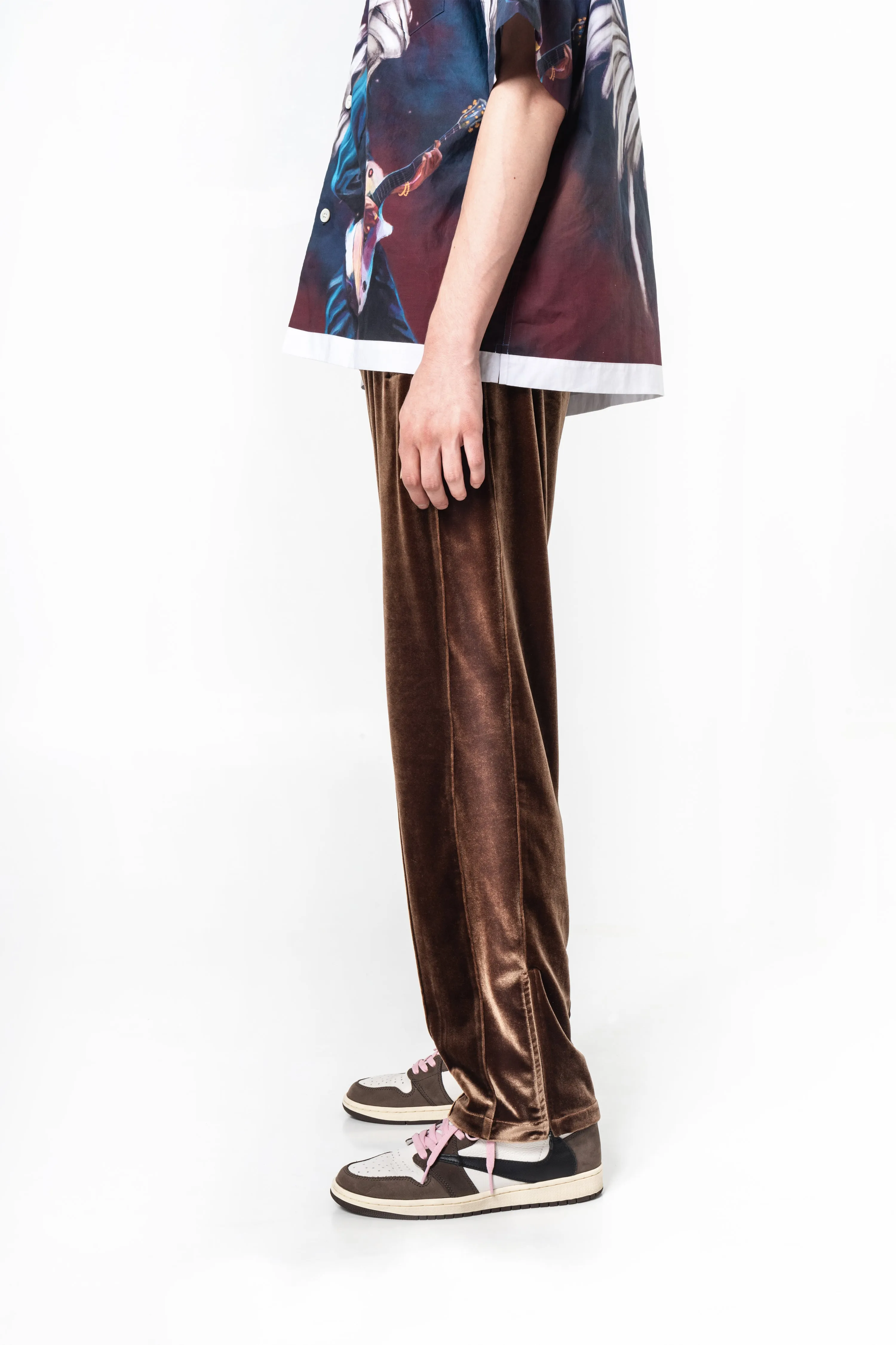 Golden Velvet Trousers