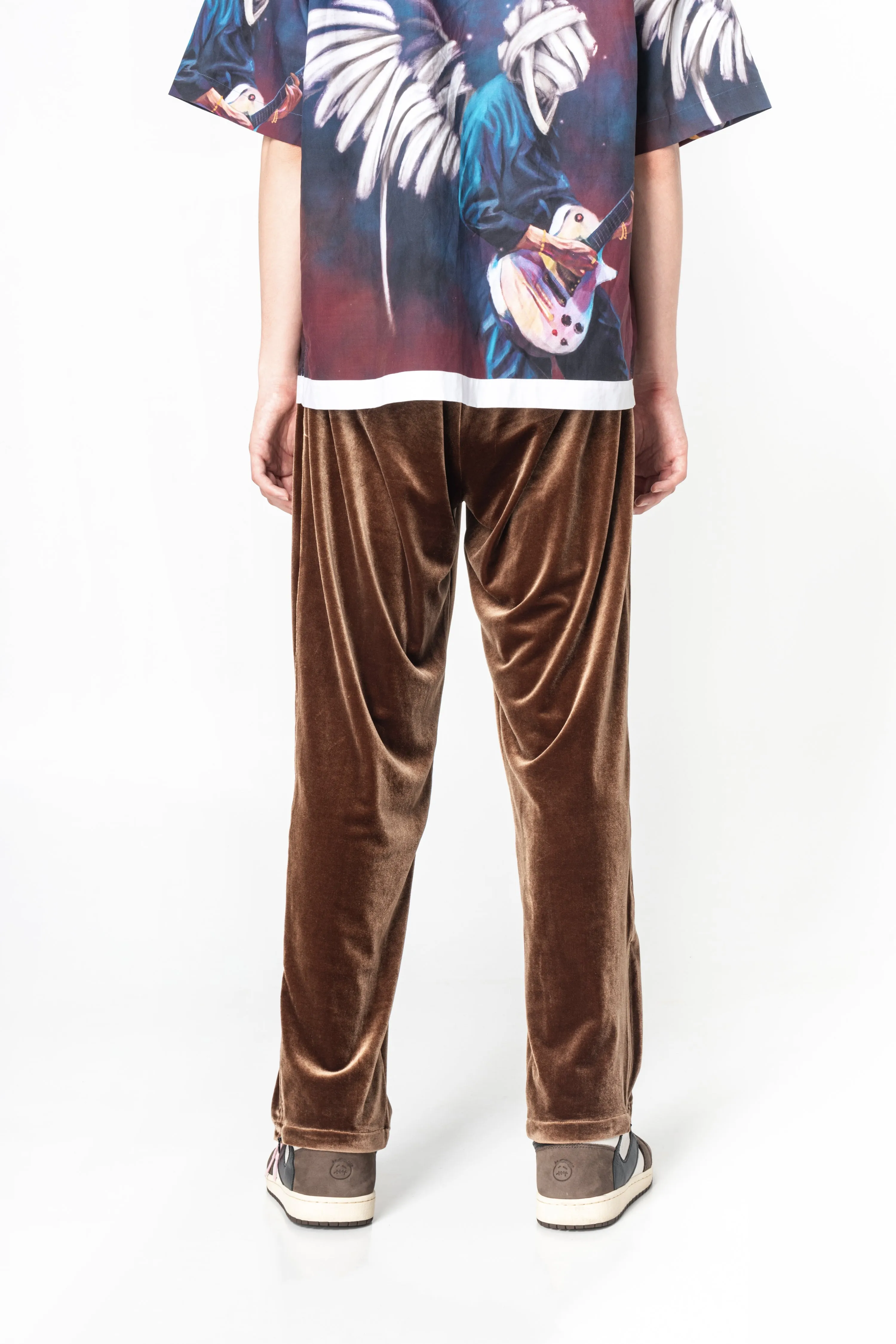 Golden Velvet Trousers