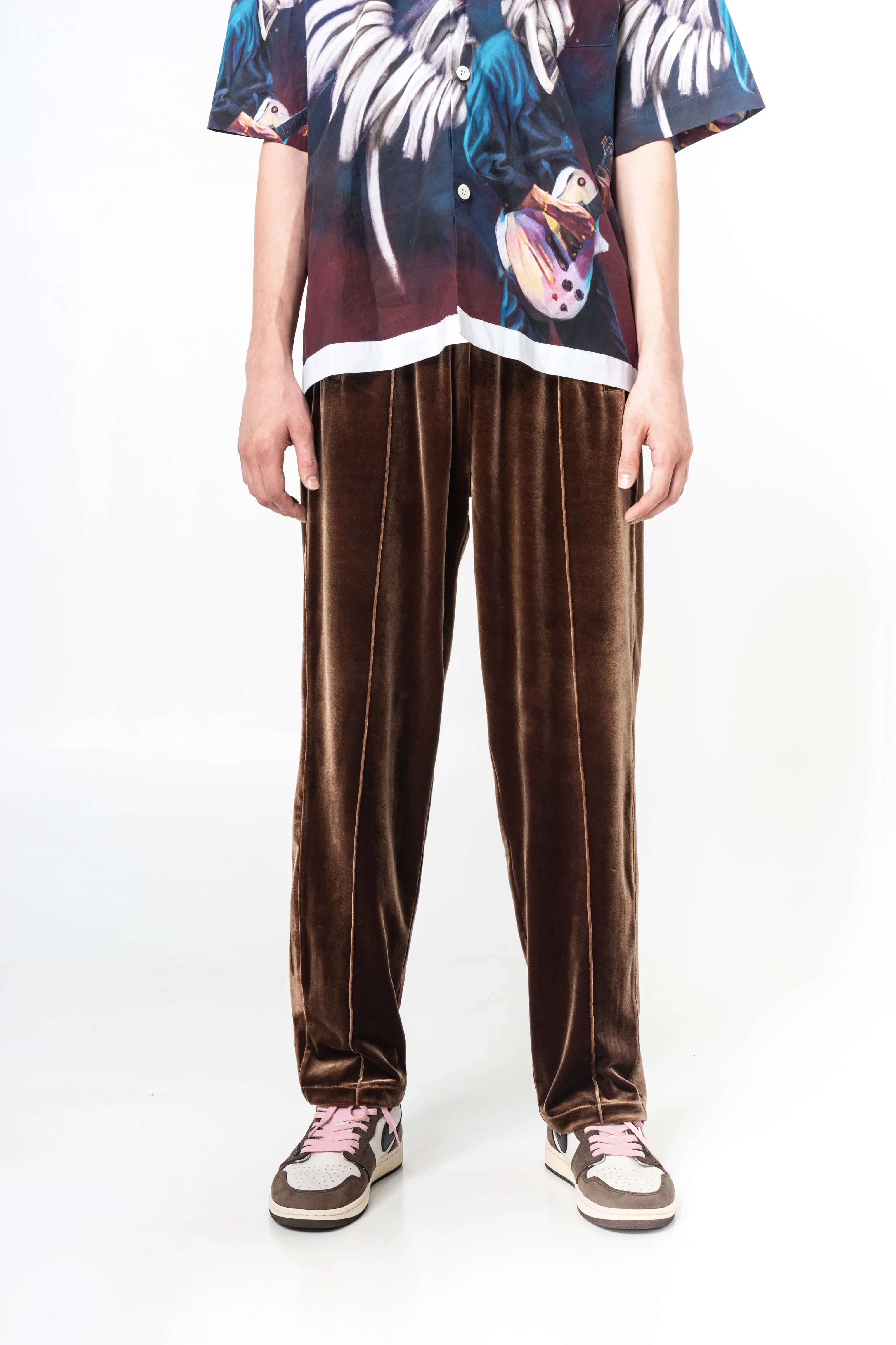 Golden Velvet Trousers