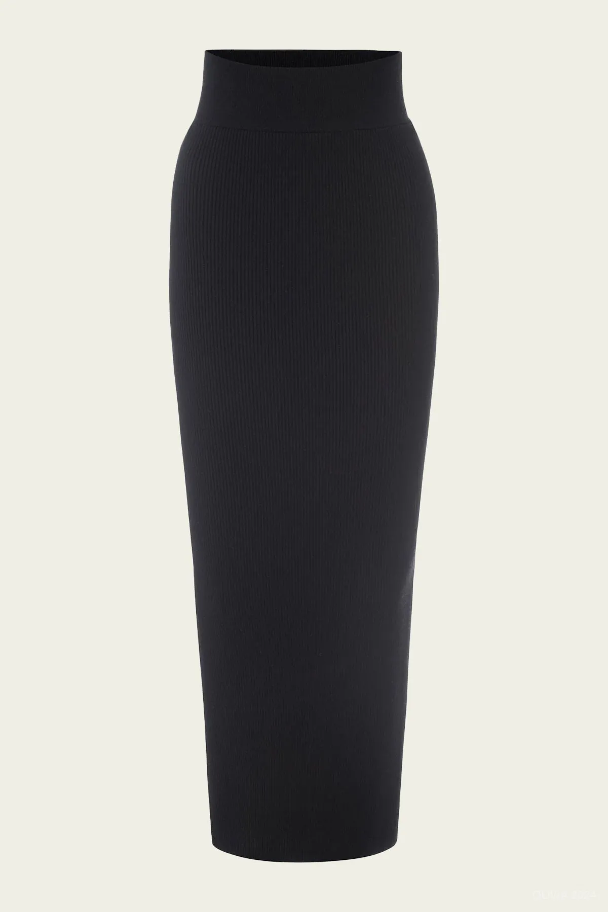 Greet Me Knit Skirt in Black