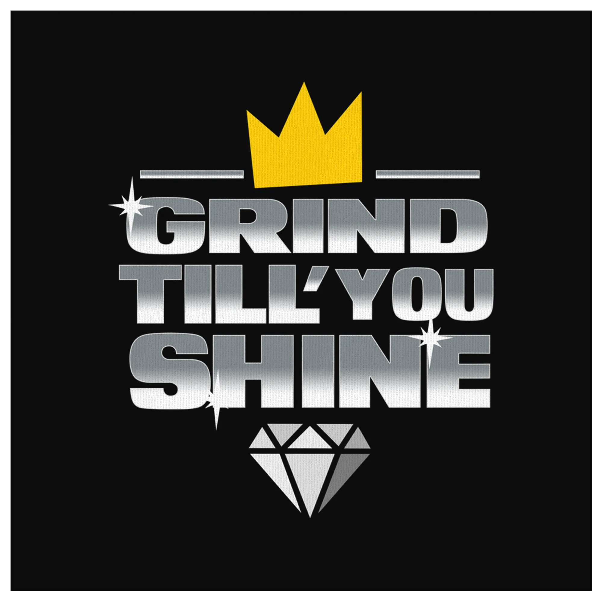 Grind Till You Shine | Canvas Art