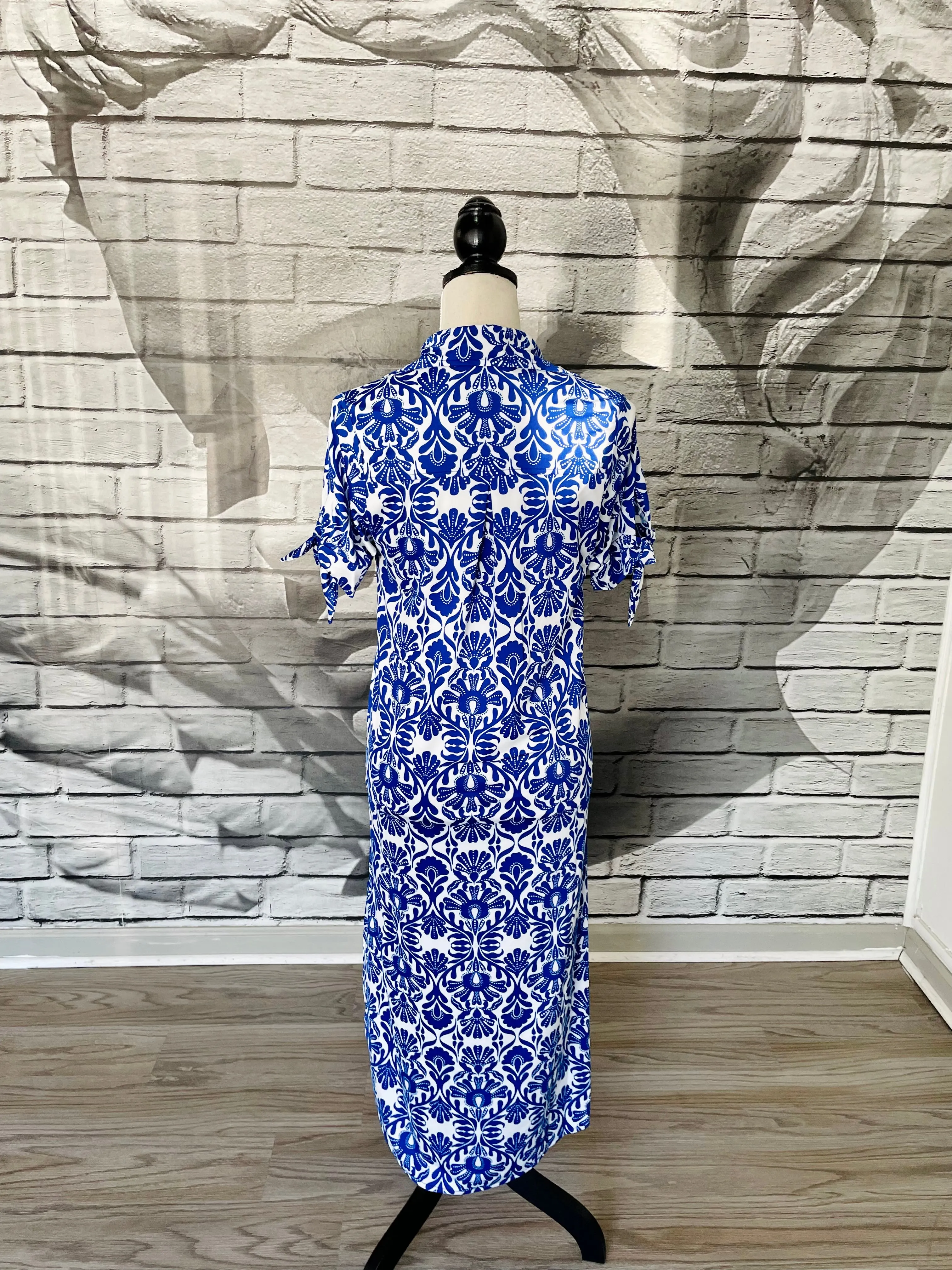 Hailey Midi in Cerulean Croatia