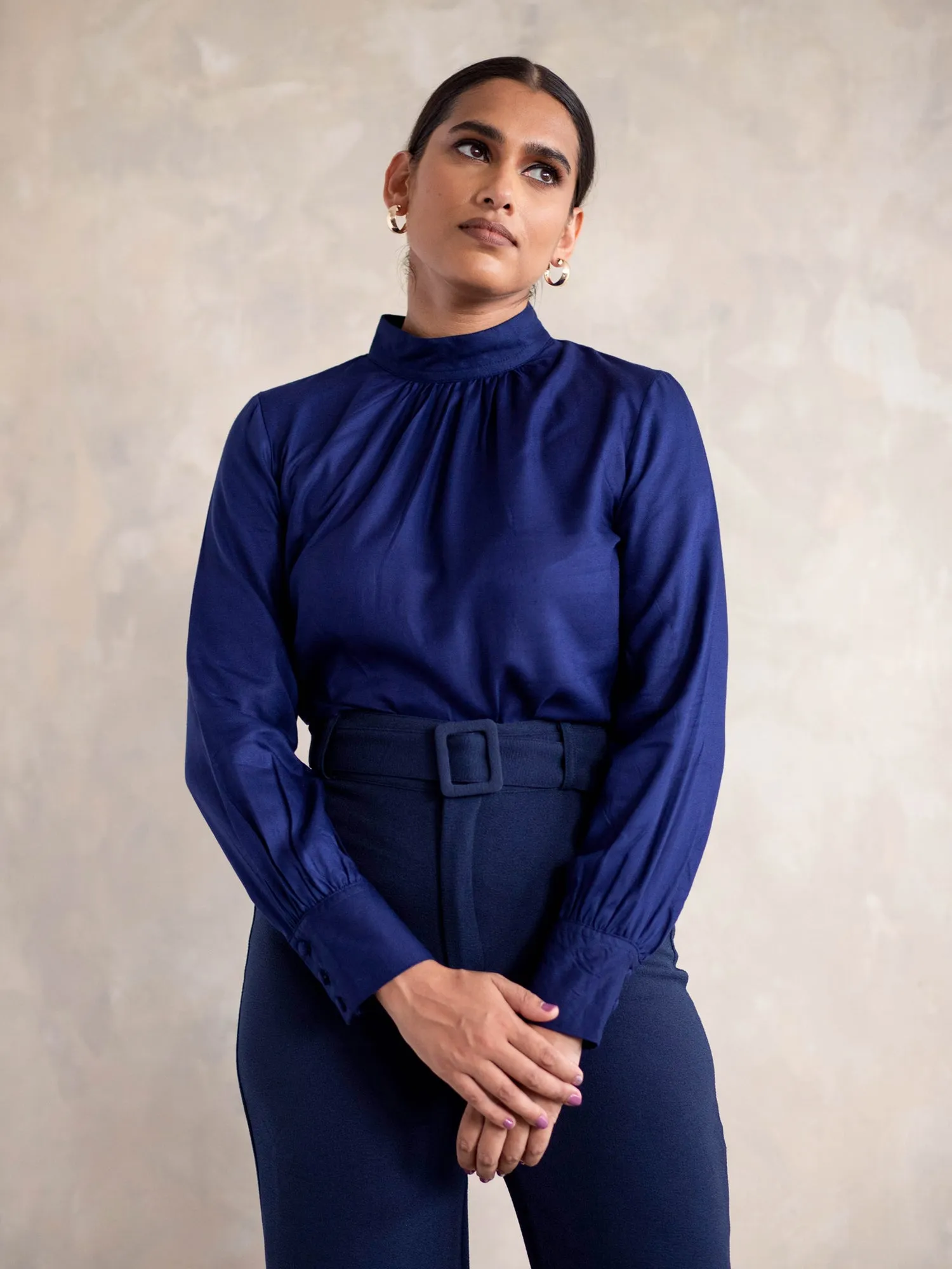 High Waist Straight Leg Pant