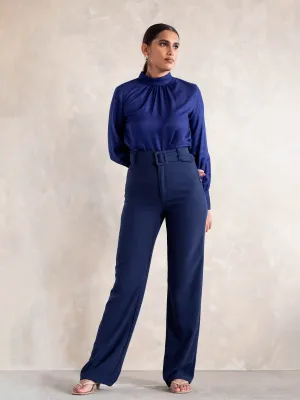 High Waist Straight Leg Pant