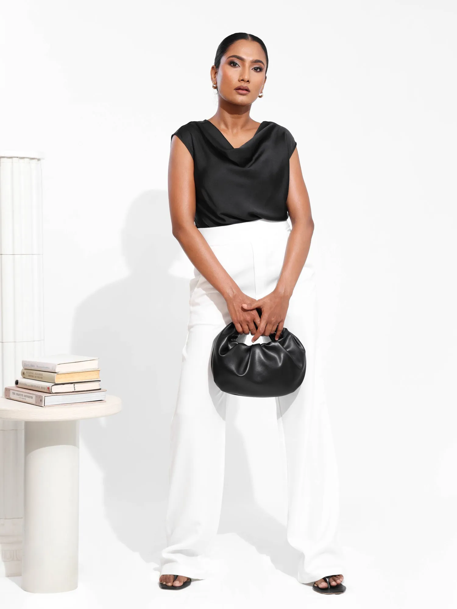 High Waist Straight Leg pant