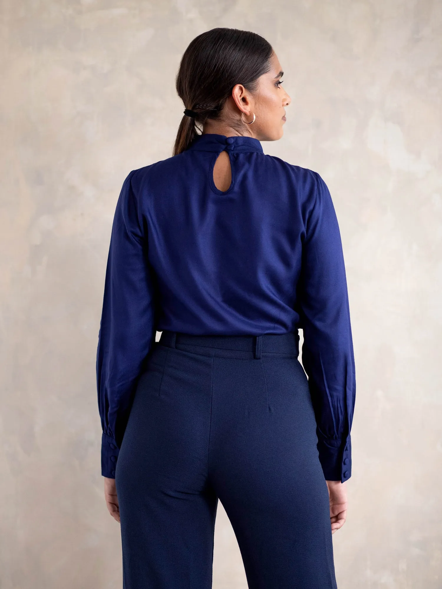 High Waist Straight Leg Pant