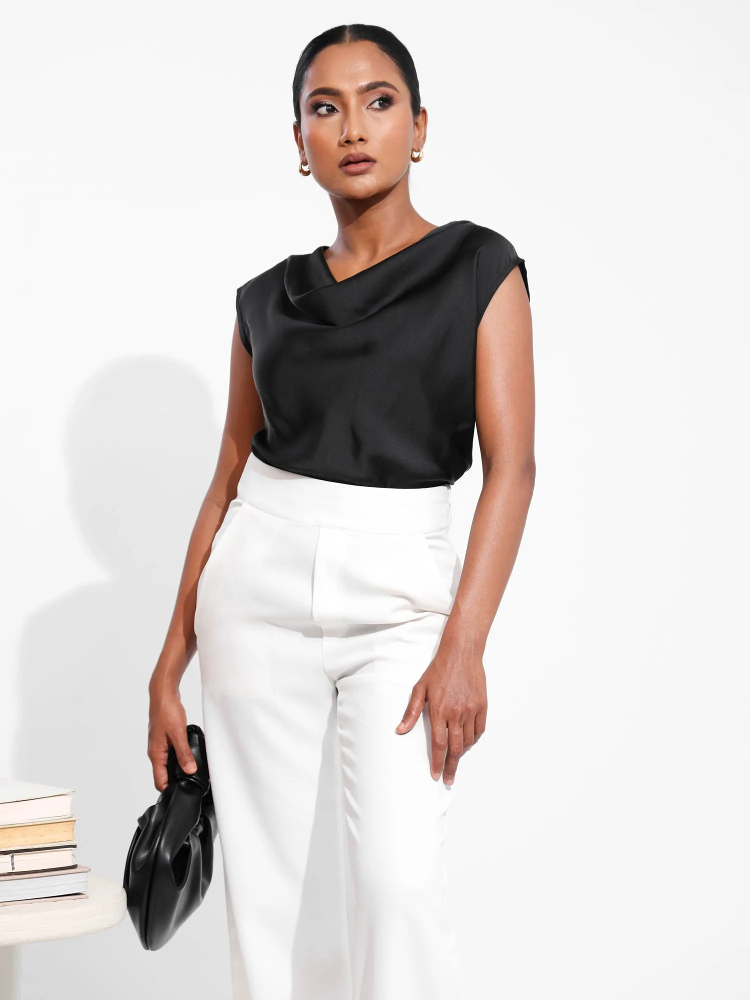 High Waist Straight Leg pant