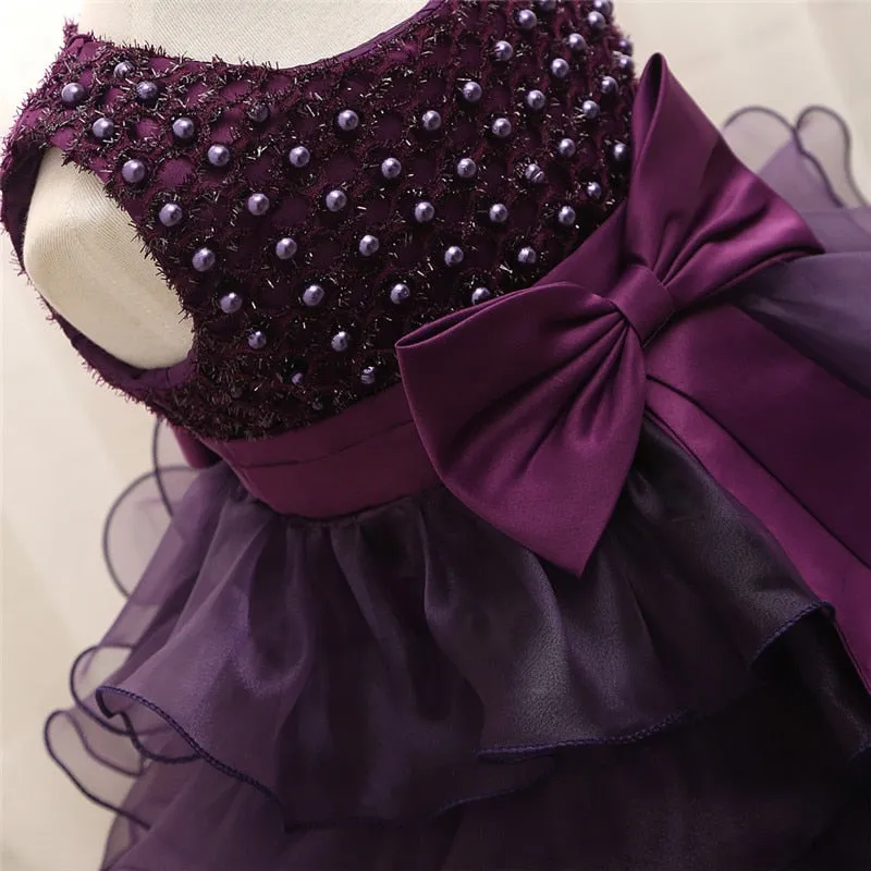 Hot Lace Flower Girls Wedding Dress