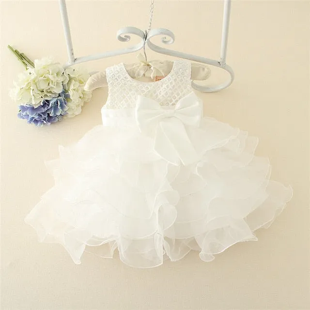 Hot Lace Flower Girls Wedding Dress