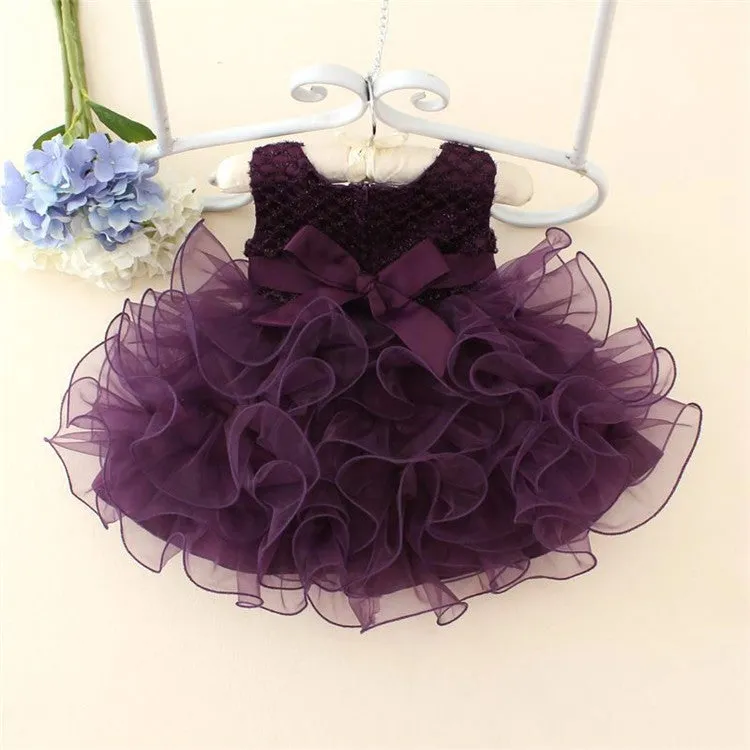 Hot Lace Flower Girls Wedding Dress