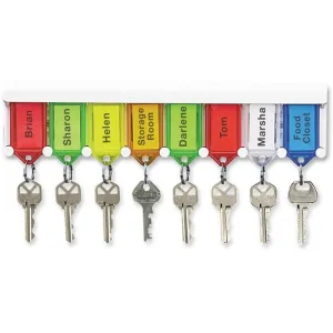 ICONEX Lightweight Key Tag Wall Rack Set