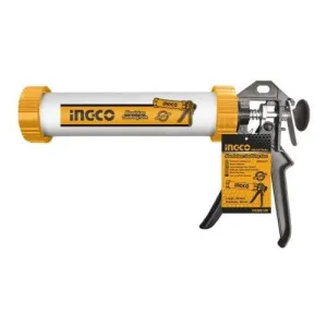 Ingco 9" Aluminium Caulking Gun with Plastic Adaptor - HCG0109