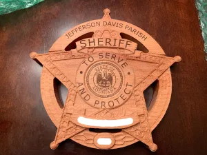 Jefferson Davis Parish Badge