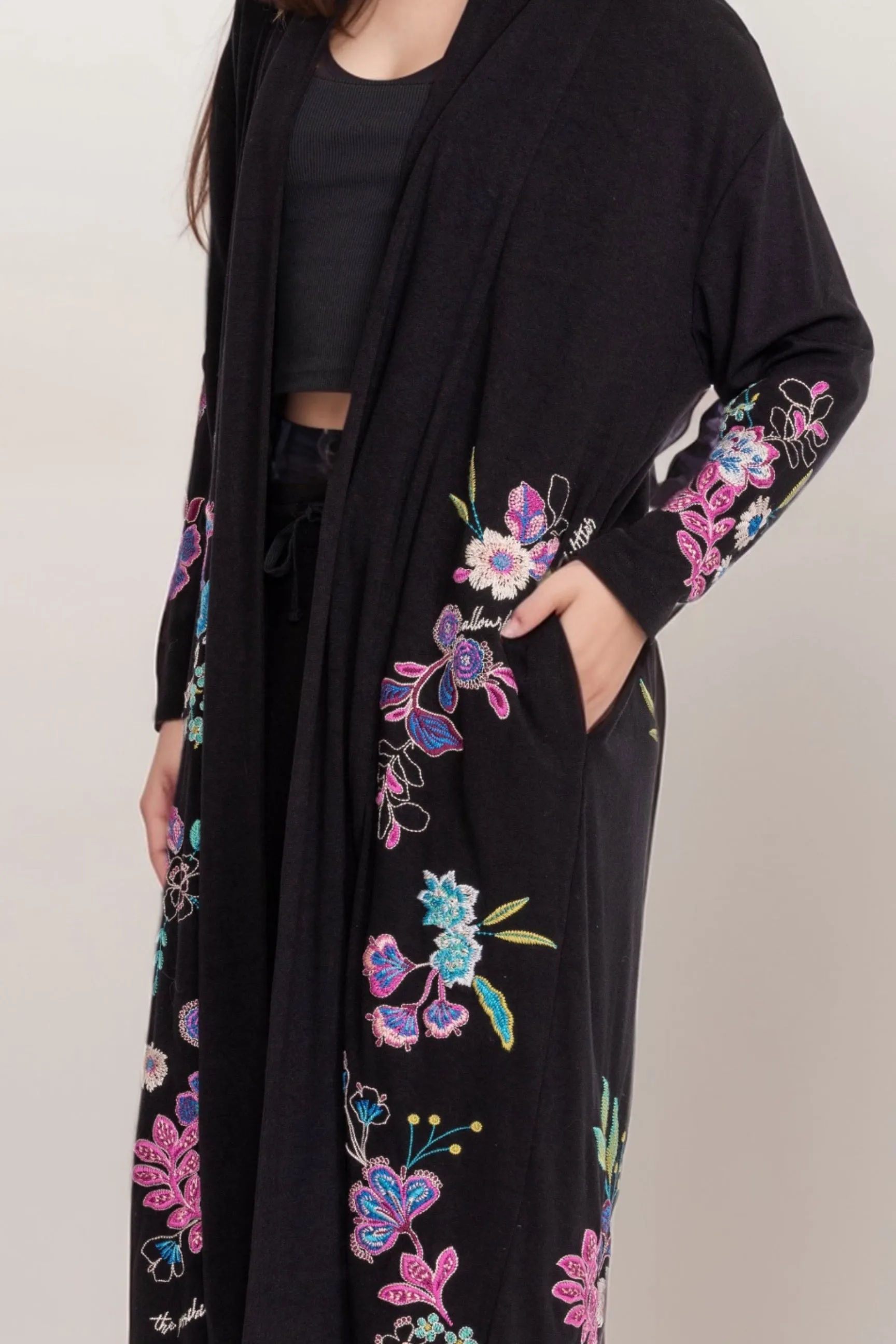 Johnny Was JWLA Shilo Cozy Longline Duster J49624-R