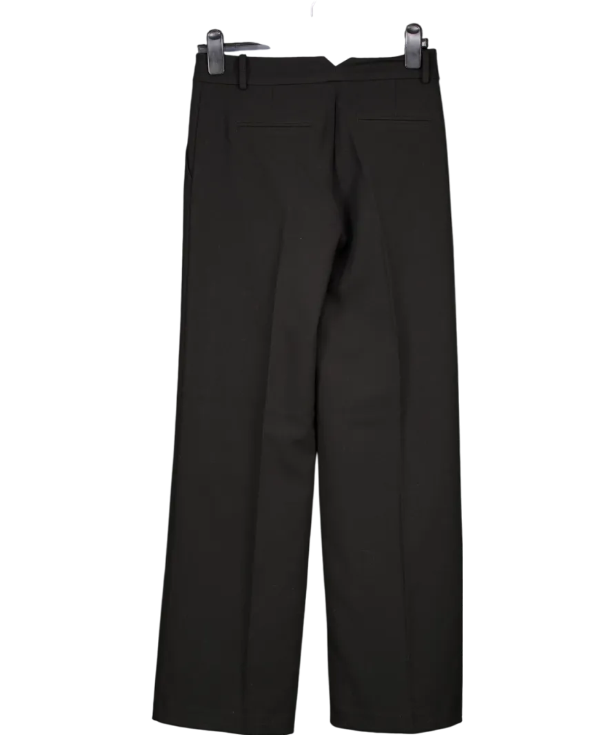 Karen Millen Black Tailored Essential Straight Leg Trousers UK 8