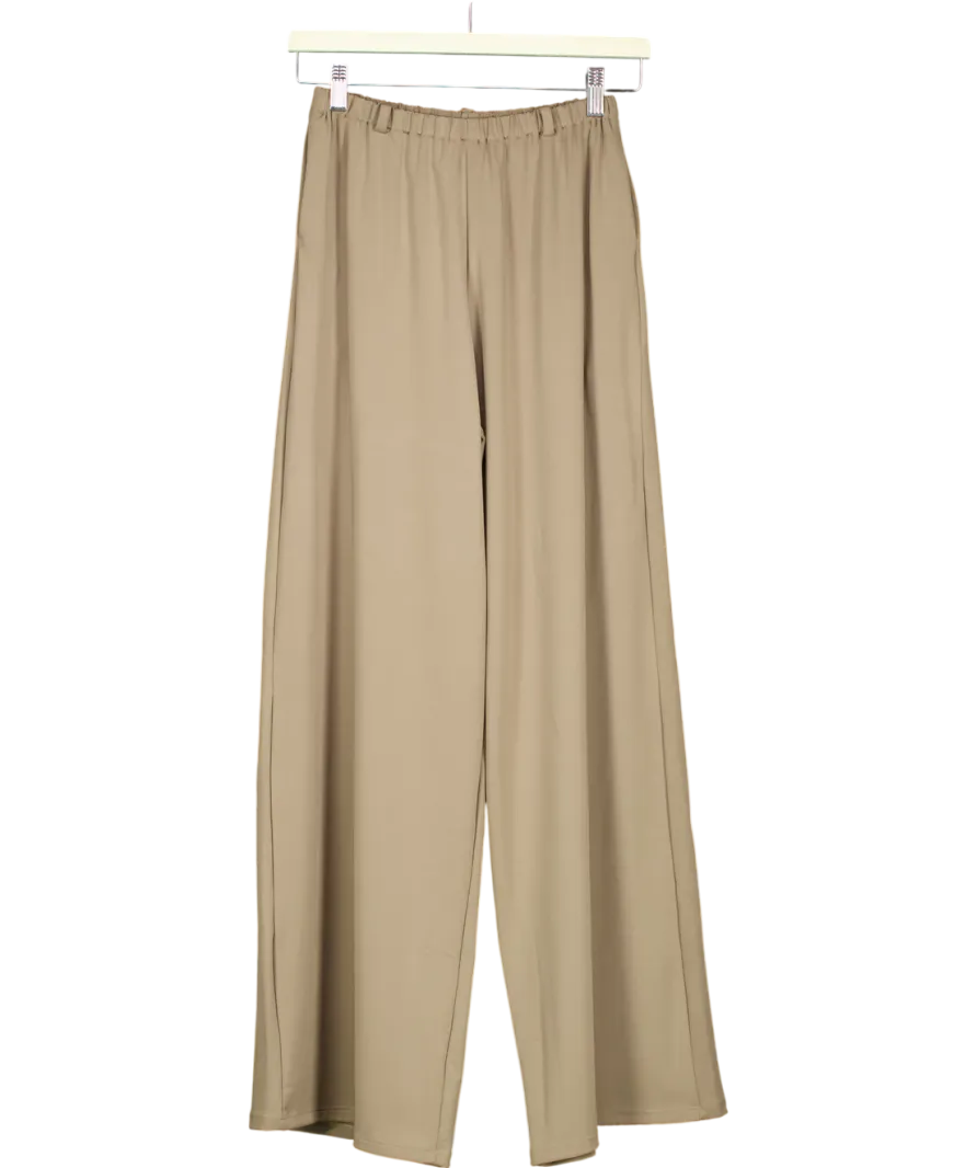 Klayd Grey Alam Straight Cut Trousers UK S
