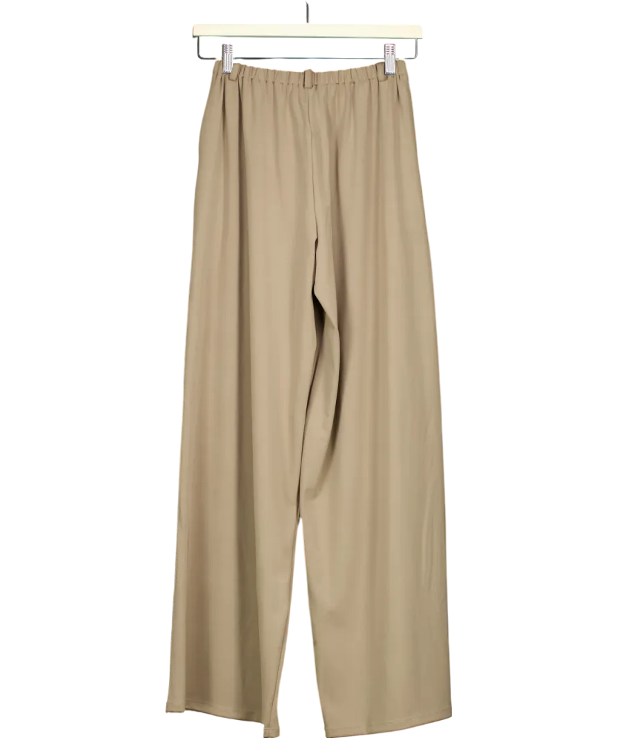 Klayd Grey Alam Straight Cut Trousers UK S