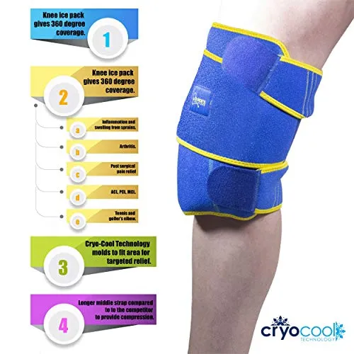 Knee Brace   Ice Pack Combo