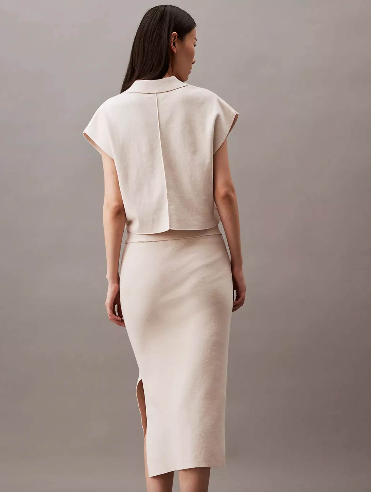 Knit Midi Skirt