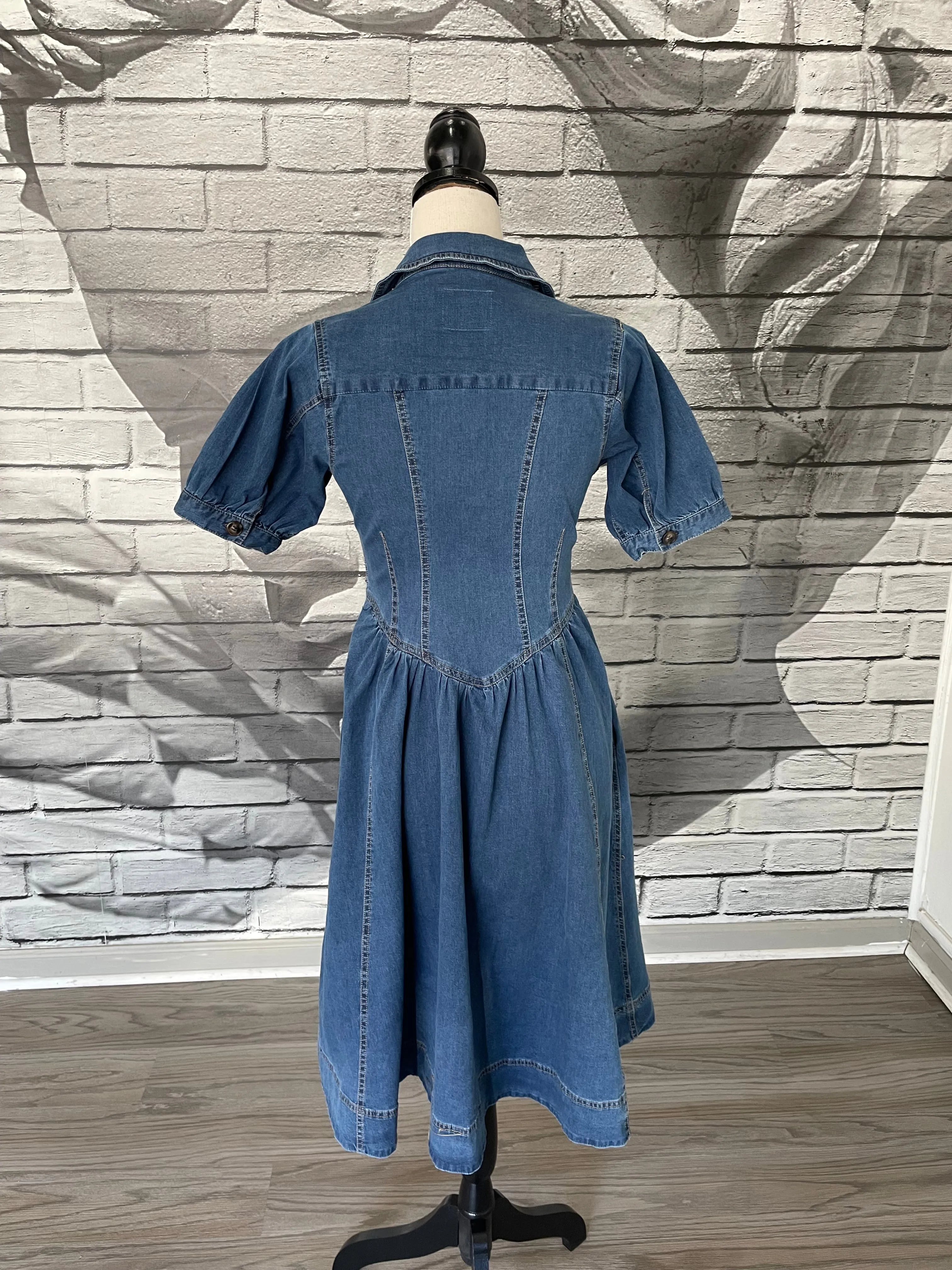 Lacey Denim Dress