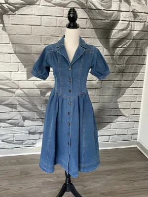 Lacey Denim Dress