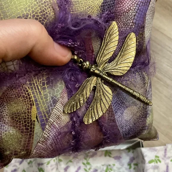 Lavender sachet organic scent handmade gift for party 5” x 5” x2”
