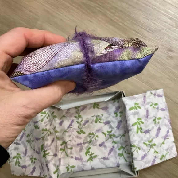 Lavender sachet organic scent handmade gift for party 5” x 5” x2”