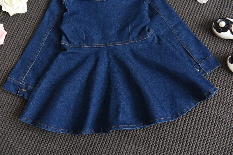 Long Sleeve Denim Dress