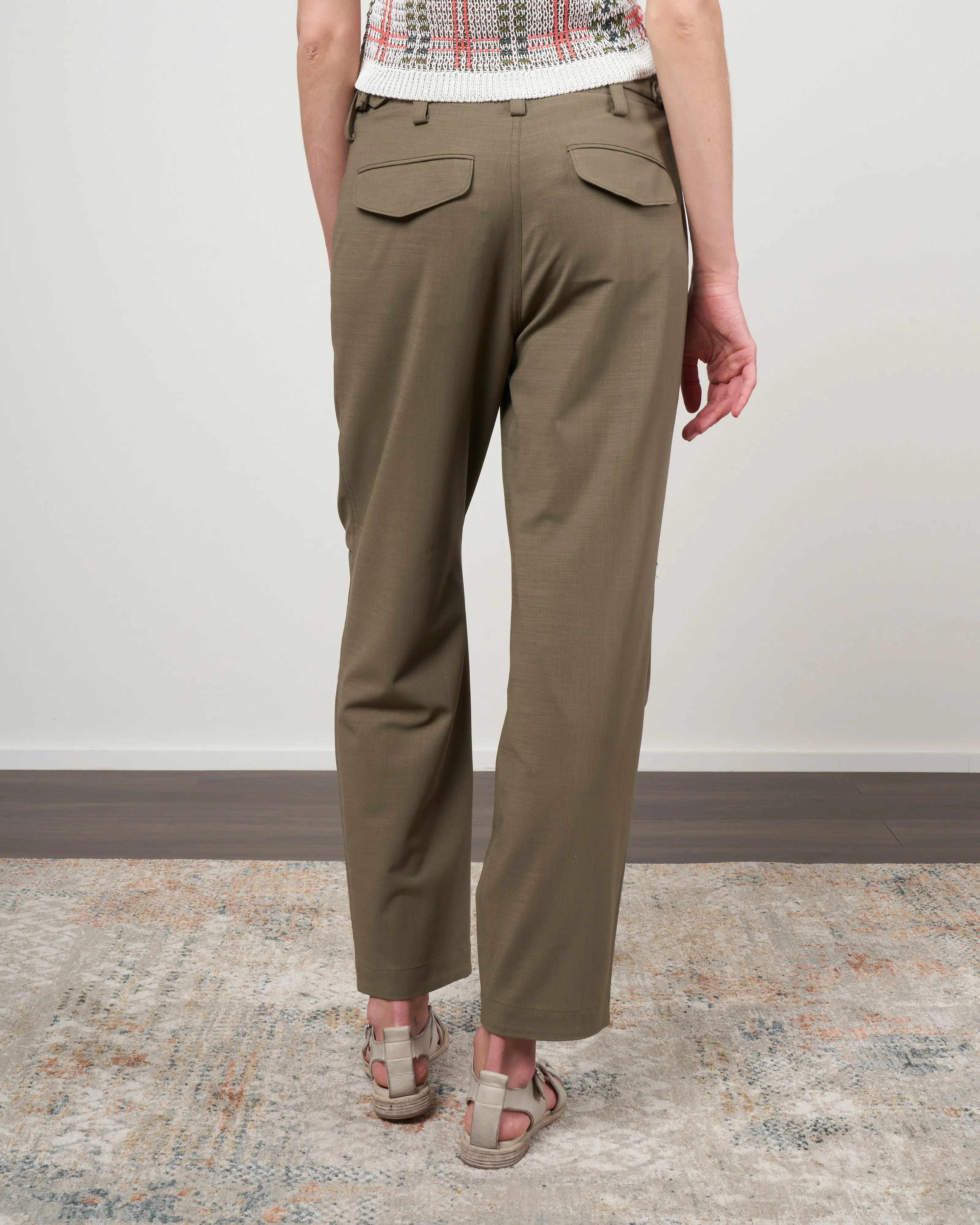 lorraine safari pant - olive