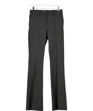 MANGO Black Straight Suit Trousers UK 6