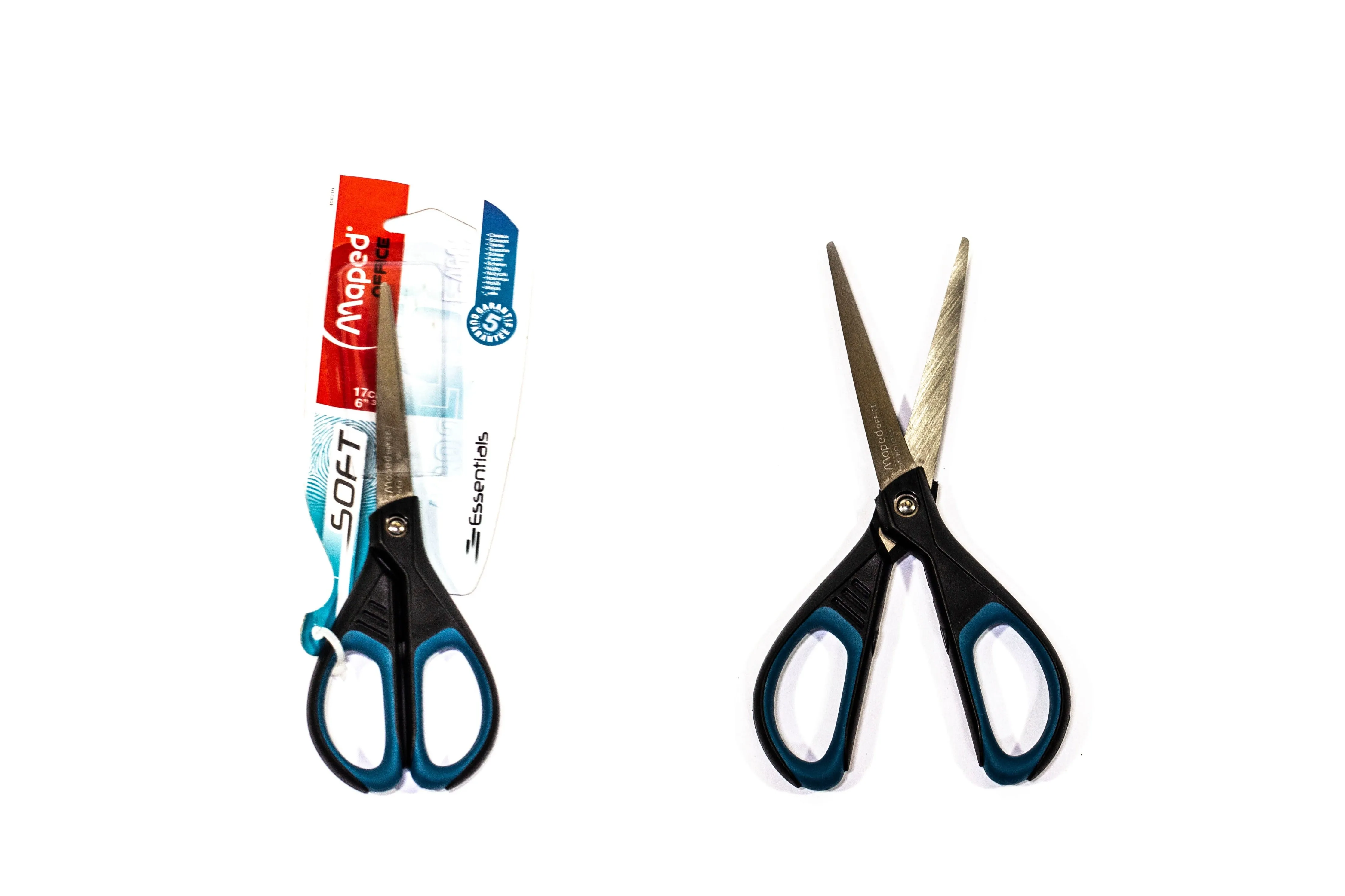 Maped Scissors Essential Soft 6.75in 468210 | 24pcs