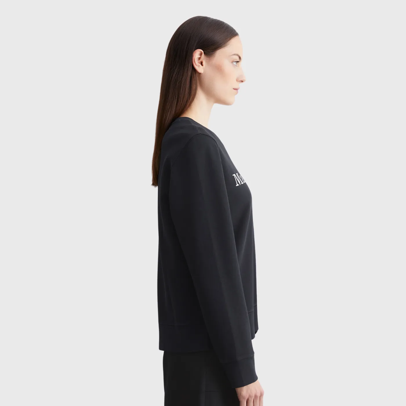Marc O Polo Organic Cotton Logo Sweatshirt | Navy