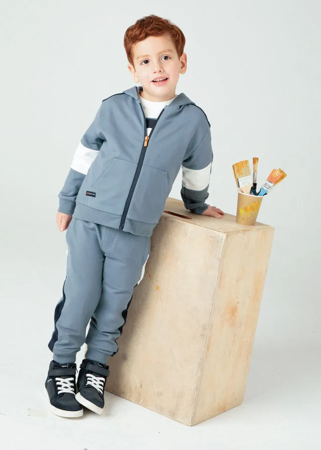 Mayoral 4046 Cream Long Sleeve Tee-Shirt and 4882 Tracksuit In Stock Now