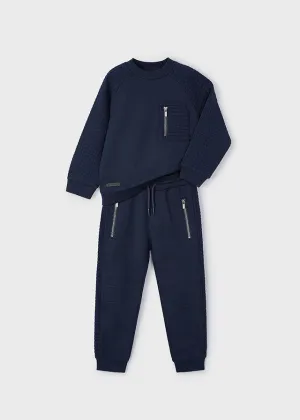 Mayoral 4605 Navy Two Piece Tracksuit In Stock Now
