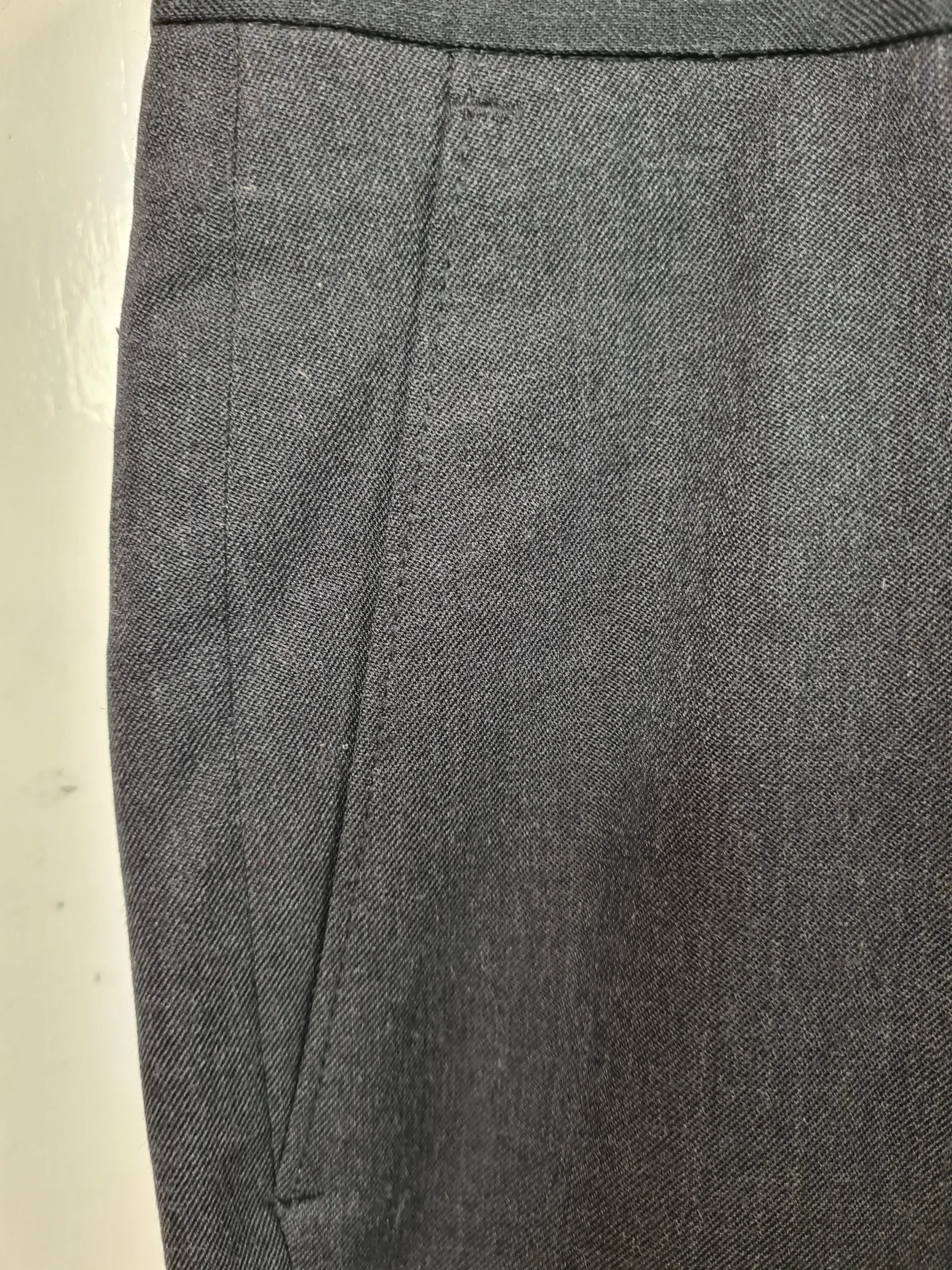 Mens grey in hand trousers size 34 FREE POSTAGE ✅️