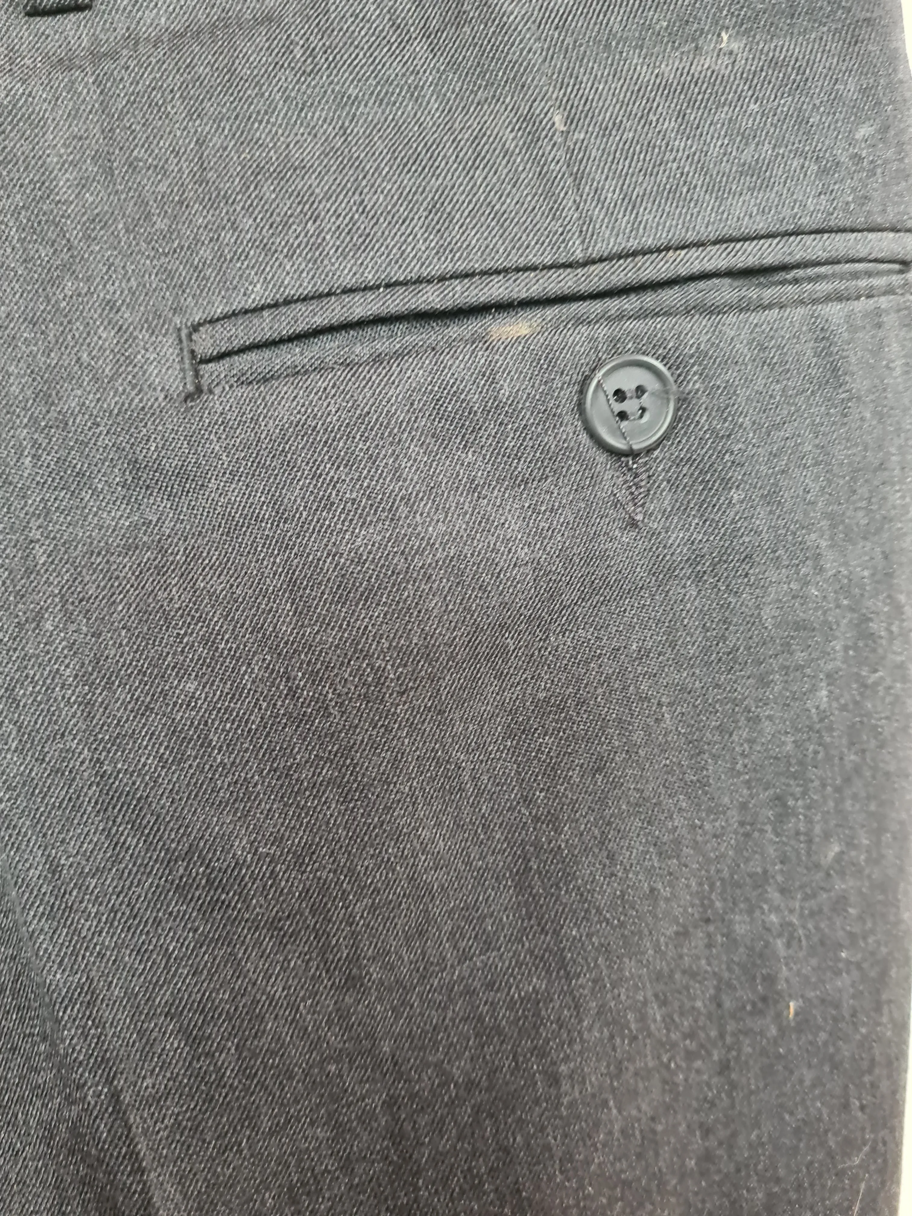 Mens grey in hand trousers size 34 FREE POSTAGE ✅️