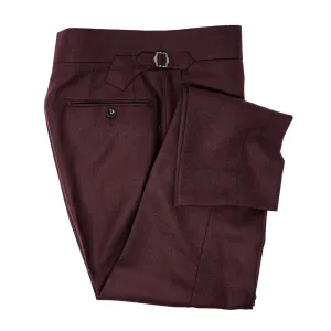 Merlot Flannel Trousers